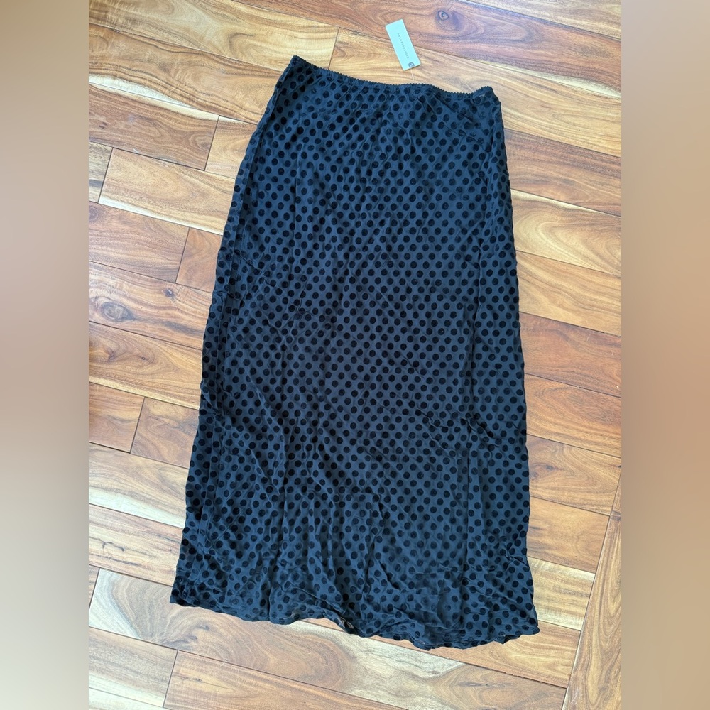 Anthropologie The Tilda Sheer Slip Skirt by Maeve- SOLD OUT on line NWT 34” long
